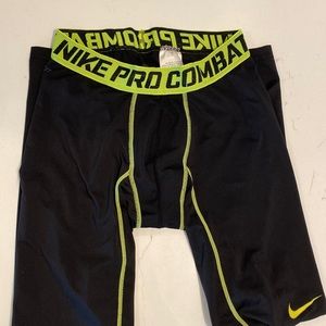 Nike combat training compression leggings (Medium).  Perfect for football